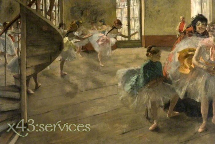 Edgar Degas - Die Probe